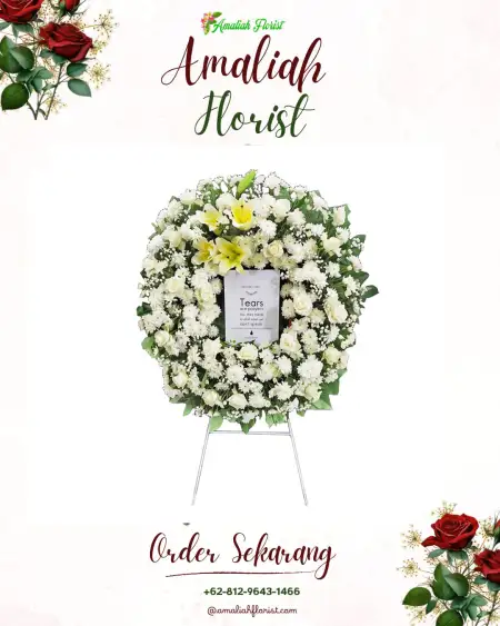 Krans Bunga Duka Karagsari